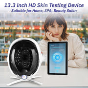 13.3 Inch 3D Digital Skin Analyzer Detector AI Smart Facial Skin Analysis Machine for Beauty Salon - coolbabymalls